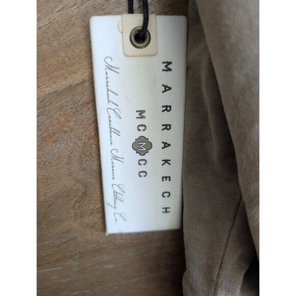 Anthropologie by Marrakech French Terry Moto Jacket Womens 2X Gray Full Zip NWT - Picture 7 of 7